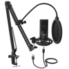 Thumbnail MICROFONO FIFINE T669 CONDENSER CARDIOID C/ KIT STREAMER/PODCAST USB0